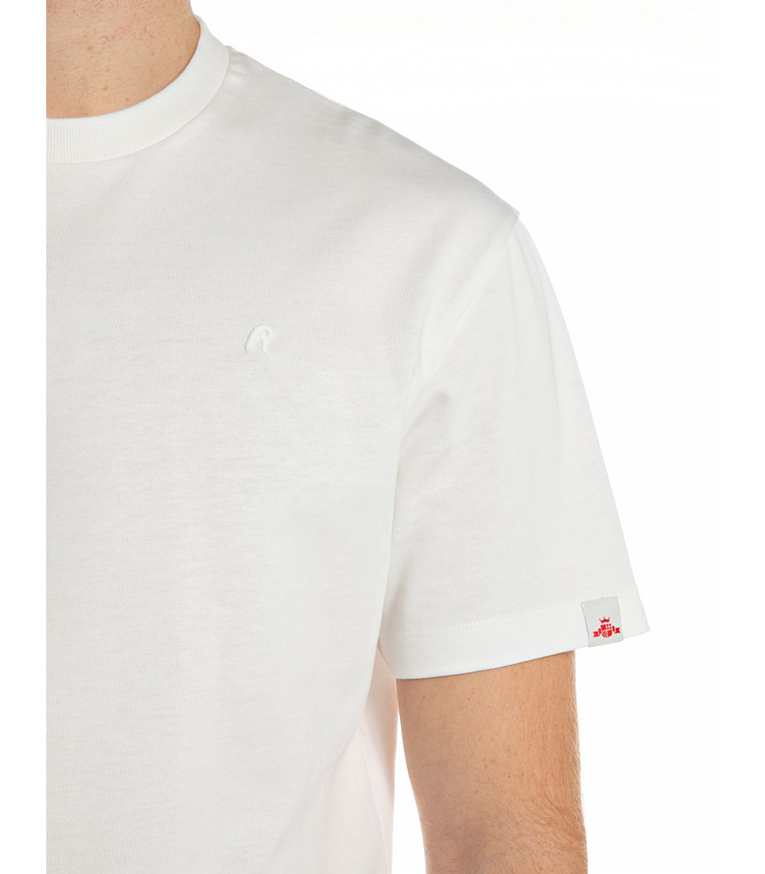 リラックスフィット ヘビーコットンジャージーLOGO Tシャツ 詳細画像 ホワイト 4